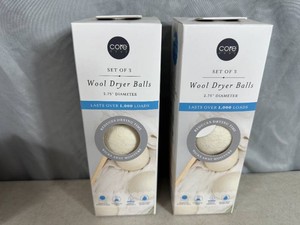 2 New Sets of Wool Dryer Balls