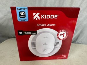 New Kidde 10 Year Battery Smoke Alarm