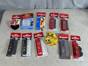 Assorted Velcro Mounting, Doubel Sided Tape, Command Hooks, Etc
