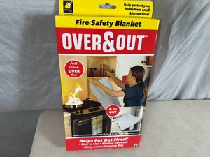 New Over & Out Fire Safety Blanket