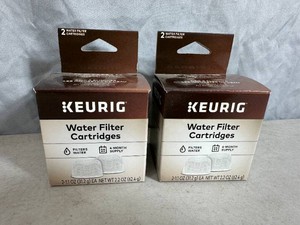 4 New Keurig Water Filter Cartridges