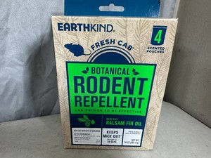 New Box of Fresh Cab Earth Kind Rodent Repellent Pouches
