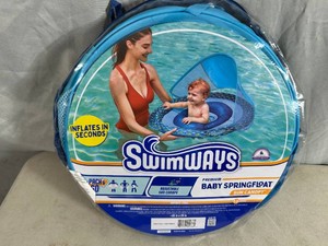New Swimways Baby Springfloat with Canopy