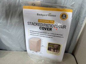 New Stacked Patio Chair Cover