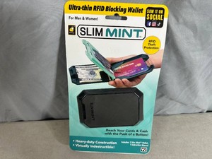New Slim Mint Ultra Thin RFID Blocking Wallet