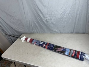 New 3 x 5 ft American Flag with 6ft Pole and Bracket