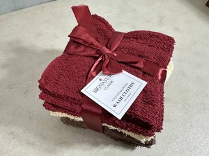 New Pack of 12 Signature Classics Wash Cloths
