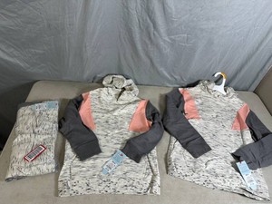 3 New Youth Hooded Sweatshirts - Size XS and S