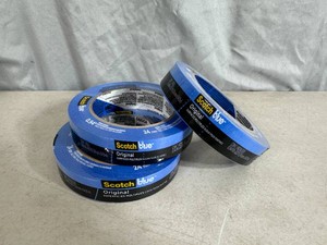 3 New Rolls of Scotch Blue Painters Tape - .94 inch x 60 yards