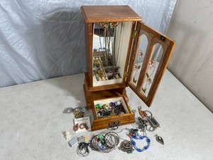 Jewelry Box Full of Assorted Jewelry