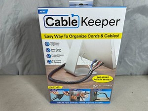New Cable Keeper 10 ft Cable Organizer Loom