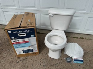 New  Unused Mansfield Toilet