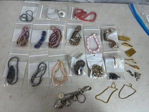 Assorted Jewelry, Anklets, Clips, Necklaces, and More