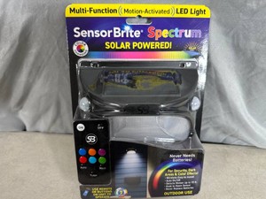 New Spectrum Color Changing Outdoor Solar Light