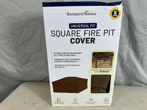 New Backyard Basics Square Fire Pit Cover