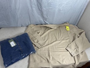 New Quarter Zip Sweater and Athletic Sweatshirt - Size 2XL and 2XL Tall