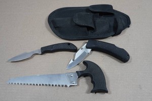 Maxam 4-Piece Knife and Saw Combo Set