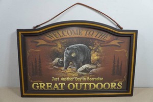 Cabelas Up-North Bear Wall Art
