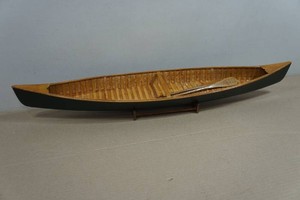 Ely Minnesota Handmade Canoe with Stand
