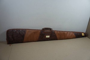 Vintage Black Sheep Hand-Tooled Leather Long Gun Case - 48