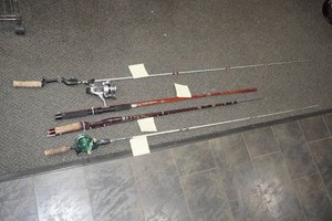 Assorted Fishing Poles