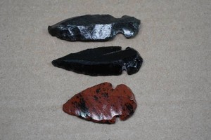 Antique Hand Made Arrowheads