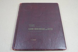Antique Know Your Ducks and Goose Informational Book