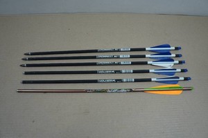 5 Wolverine Carbon Express 20 Crossbow Bolts
