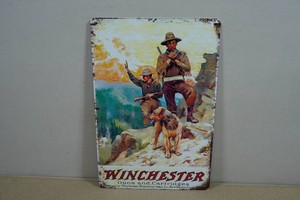 Vintage Style Metal Sign - Winchester