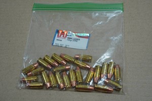 25 Hornady 9mm Luger 115 Gr XTP Ammo