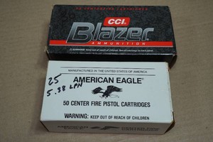 55 Rounds .357 Mag Ammo - 30 Blazer 158 Gr JHP, 25 Am Eagle 158 JSP, 5 Rounds .38 Spl