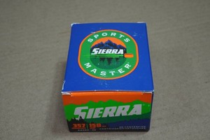 20 Sierra .357 Mag 158 Gr JHP Ammo