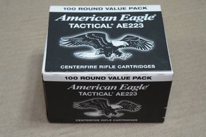 100 American Eagle .223 Rem 55 Gr FMJ Ammo