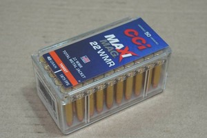 50 CCI Maxi Mag .22 WMR 40 Gr TMJ Target Ammo