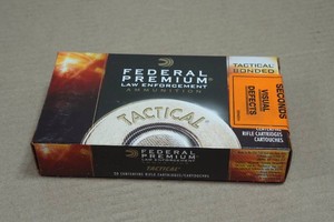 20 Federal Premium LE .308 Win 165 Gr Bonded SP Ammo