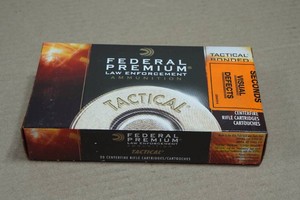 20 Federal Premium LE .308 Win 165 Gr Bonded SP Ammo