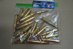 20 Federal Power Shok .308 Win 180 Gr JSP Ammo