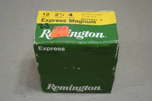 23 Remington Express 12 Gauge 2-34 Mag 4 Shot Shotshells