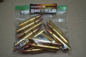 20 Federal Fusion .300 Win Mag 150 Gr Bonded SP Ammo