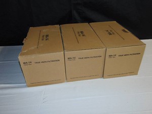Lot of 3 - 2 Pack MA-14 Replacement Filter - True Hepa Filtration