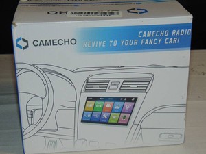 CAMECHO 7 Inch Double Din Car Stereo Touch Screen Bluetooth Car Radio- Supports Mirror Link FM Radio USB