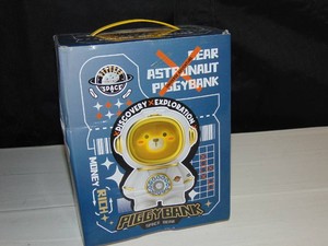 Universe Adventure Bear Astronaut Piggy Bank - Space Bear