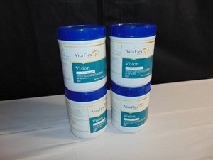 Lot of 4 - Vita Flex Pro Vision, Focusing and Horse Calming Supplement 1.625 lbs, 26-Day Supply