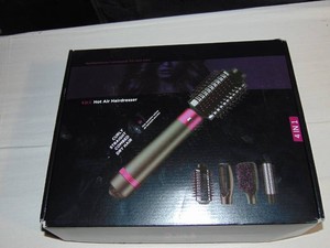 4 in 1 Hot Air Hairdresser (Hot Air BrushStraight Hair CombHollow CombCurly Hair Comb)