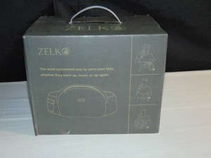Zelk Baby Hip Carrier (Black) And Ear Protection (Baby Blue)