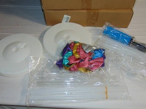 Lot of 4 - Balloon Column Kits With Balloons