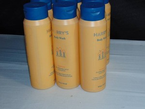Lot of 9 - Harrys Body Wash 16 oz (Redwood)