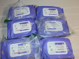 Lot of 6 - HICC PET Dog Wipes Cleaning Deodorizing Glove Wipes for Dogs, Cats & Horses, Vet Recommended Hypoallergenic