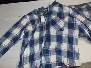 Lot of 8 - Rue 21 Flannel Hooded Button Up (SMLXL)