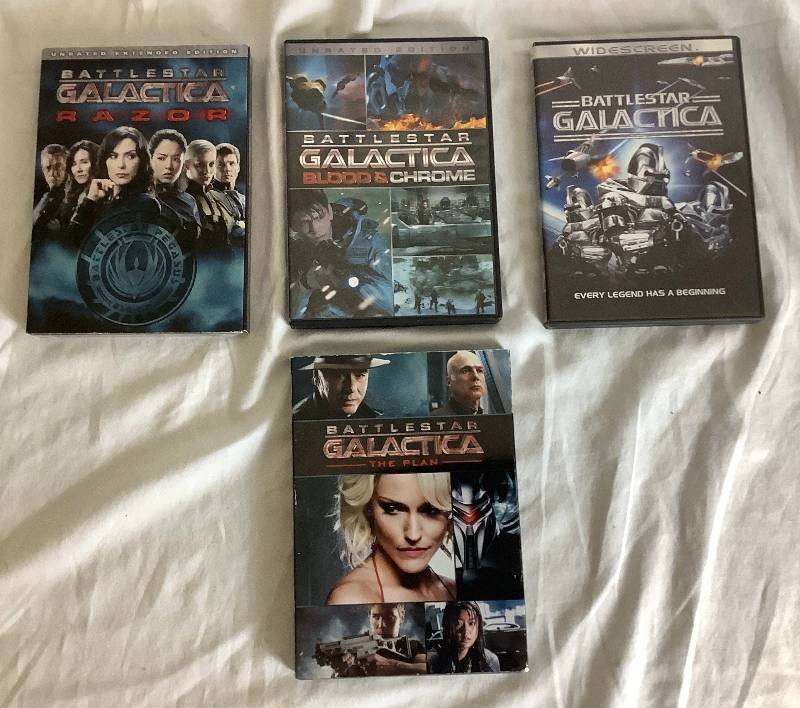 Battlestar Galactica DVD Series - Includes Seasons 1, 2, 2.5,3,4